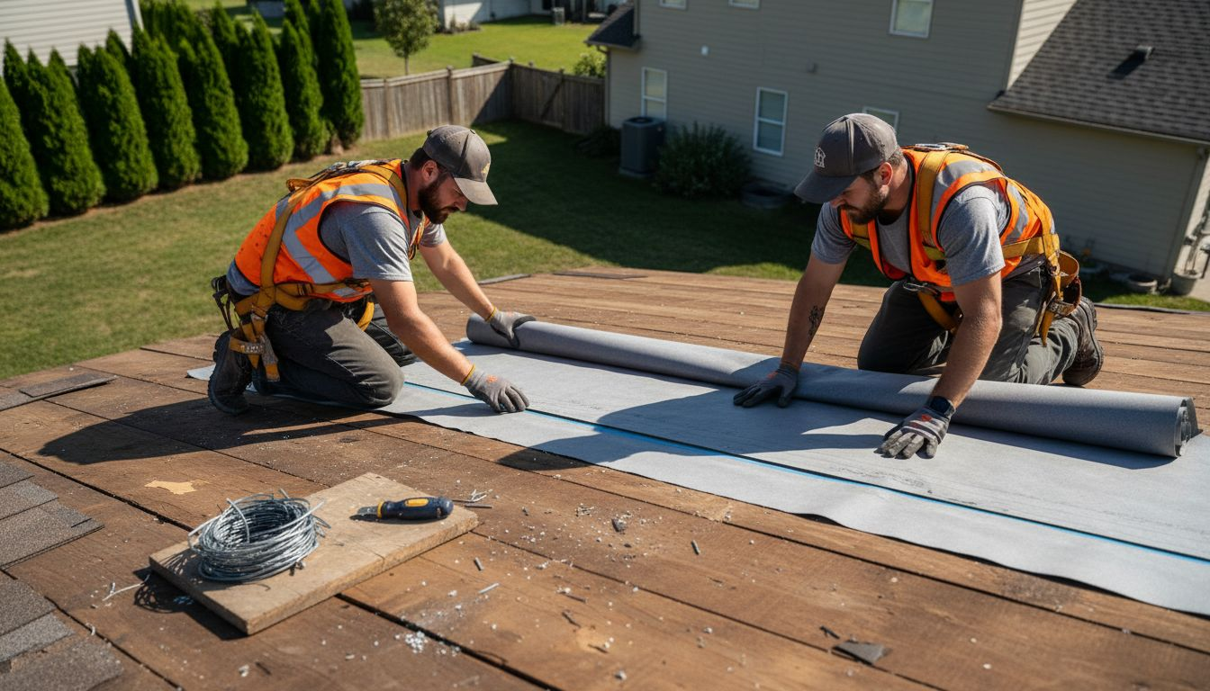 Roofing Underlayment: Protecting Your Home’s Longevity